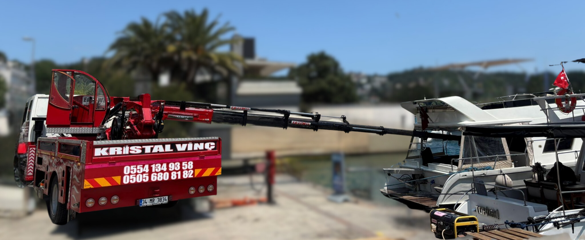 Zeytinburnu Sepetli Platform Vinç